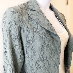 Donna Brand Grey/Green Jacket.  Size: 8